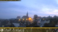 Archiv Foto Webcam Arzberg und die Maria Magdalena Kirche (Fichtelgebirge) 03:00