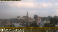 Archiv Foto Webcam Arzberg und die Maria Magdalena Kirche (Fichtelgebirge) 06:00