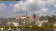 Archiv Foto Webcam Arzberg und die Maria Magdalena Kirche (Fichtelgebirge) 11:00
