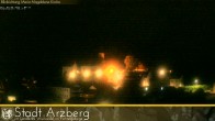 Archiv Foto Webcam Arzberg und die Maria Magdalena Kirche (Fichtelgebirge) 23:00