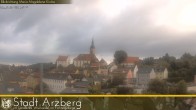 Archiv Foto Webcam Arzberg und die Maria Magdalena Kirche (Fichtelgebirge) 05:00