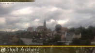 Archiv Foto Webcam Arzberg und die Maria Magdalena Kirche (Fichtelgebirge) 09:00