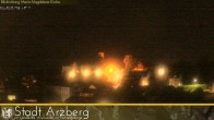 Archiv Foto Webcam Arzberg und die Maria Magdalena Kirche (Fichtelgebirge) 23:00