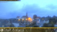 Archiv Foto Webcam Arzberg und die Maria Magdalena Kirche (Fichtelgebirge) 03:00