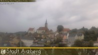 Archiv Foto Webcam Arzberg und die Maria Magdalena Kirche (Fichtelgebirge) 05:00