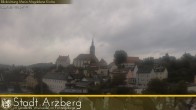 Archiv Foto Webcam Arzberg und die Maria Magdalena Kirche (Fichtelgebirge) 06:00