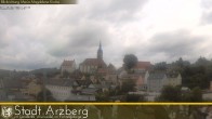 Archiv Foto Webcam Arzberg und die Maria Magdalena Kirche (Fichtelgebirge) 09:00