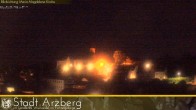 Archiv Foto Webcam Arzberg und die Maria Magdalena Kirche (Fichtelgebirge) 23:00