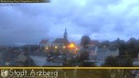 Archiv Foto Webcam Arzberg und die Maria Magdalena Kirche (Fichtelgebirge) 03:00