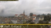 Archiv Foto Webcam Arzberg und die Maria Magdalena Kirche (Fichtelgebirge) 06:00