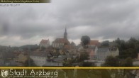 Archiv Foto Webcam Arzberg und die Maria Magdalena Kirche (Fichtelgebirge) 07:00