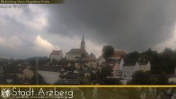 Archiv Foto Webcam Arzberg und die Maria Magdalena Kirche (Fichtelgebirge) 07:00