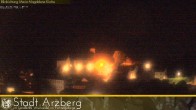Archiv Foto Webcam Arzberg und die Maria Magdalena Kirche (Fichtelgebirge) 23:00