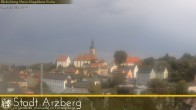 Archiv Foto Webcam Arzberg und die Maria Magdalena Kirche (Fichtelgebirge) 07:00