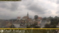 Archiv Foto Webcam Arzberg und die Maria Magdalena Kirche (Fichtelgebirge) 11:00