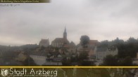 Archiv Foto Webcam Arzberg und die Maria Magdalena Kirche (Fichtelgebirge) 13:00