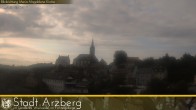 Archiv Foto Webcam Arzberg und die Maria Magdalena Kirche (Fichtelgebirge) 17:00