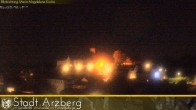 Archiv Foto Webcam Arzberg und die Maria Magdalena Kirche (Fichtelgebirge) 23:00