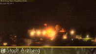 Archiv Foto Webcam Arzberg und die Maria Magdalena Kirche (Fichtelgebirge) 23:00