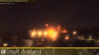 Archiv Foto Webcam Arzberg und die Maria Magdalena Kirche (Fichtelgebirge) 01:00