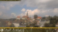 Archiv Foto Webcam Arzberg und die Maria Magdalena Kirche (Fichtelgebirge) 11:00