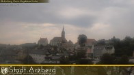 Archiv Foto Webcam Arzberg und die Maria Magdalena Kirche (Fichtelgebirge) 13:00