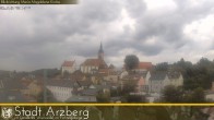 Archiv Foto Webcam Arzberg und die Maria Magdalena Kirche (Fichtelgebirge) 09:00