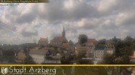 Archiv Foto Webcam Arzberg und die Maria Magdalena Kirche (Fichtelgebirge) 15:00