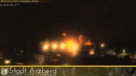 Archiv Foto Webcam Arzberg und die Maria Magdalena Kirche (Fichtelgebirge) 01:00