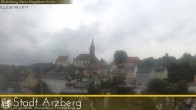 Archiv Foto Webcam Arzberg und die Maria Magdalena Kirche (Fichtelgebirge) 05:00