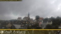 Archiv Foto Webcam Arzberg und die Maria Magdalena Kirche (Fichtelgebirge) 06:00