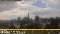 Archiv Foto Webcam Arzberg und die Maria Magdalena Kirche (Fichtelgebirge) 15:00