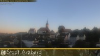 Archiv Foto Webcam Arzberg und die Maria Magdalena Kirche (Fichtelgebirge) 05:00