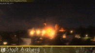 Archiv Foto Webcam Arzberg und die Maria Magdalena Kirche (Fichtelgebirge) 01:00