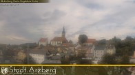 Archiv Foto Webcam Arzberg und die Maria Magdalena Kirche (Fichtelgebirge) 11:00