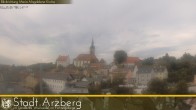 Archiv Foto Webcam Arzberg und die Maria Magdalena Kirche (Fichtelgebirge) 12:00