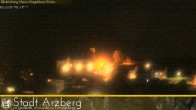 Archiv Foto Webcam Arzberg und die Maria Magdalena Kirche (Fichtelgebirge) 23:00