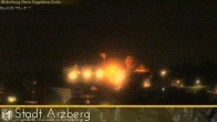 Archiv Foto Webcam Arzberg und die Maria Magdalena Kirche (Fichtelgebirge) 01:00