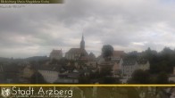 Archiv Foto Webcam Arzberg und die Maria Magdalena Kirche (Fichtelgebirge) 11:00