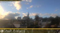 Archiv Foto Webcam Arzberg und die Maria Magdalena Kirche (Fichtelgebirge) 17:00