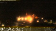 Archiv Foto Webcam Arzberg und die Maria Magdalena Kirche (Fichtelgebirge) 01:00