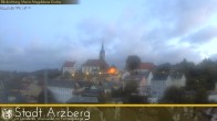 Archiv Foto Webcam Arzberg und die Maria Magdalena Kirche (Fichtelgebirge) 05:00