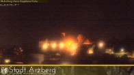 Archiv Foto Webcam Arzberg und die Maria Magdalena Kirche (Fichtelgebirge) 23:00
