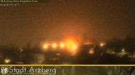 Archiv Foto Webcam Arzberg und die Maria Magdalena Kirche (Fichtelgebirge) 03:00