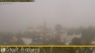 Archiv Foto Webcam Arzberg und die Maria Magdalena Kirche (Fichtelgebirge) 09:00