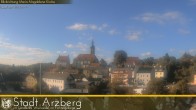 Archiv Foto Webcam Arzberg und die Maria Magdalena Kirche (Fichtelgebirge) 15:00