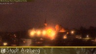 Archiv Foto Webcam Arzberg und die Maria Magdalena Kirche (Fichtelgebirge) 03:00