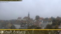 Archiv Foto Webcam Arzberg und die Maria Magdalena Kirche (Fichtelgebirge) 07:00