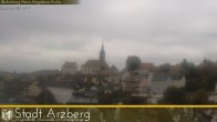 Archiv Foto Webcam Arzberg und die Maria Magdalena Kirche (Fichtelgebirge) 13:00