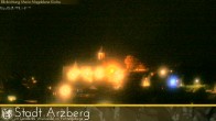 Archiv Foto Webcam Arzberg und die Maria Magdalena Kirche (Fichtelgebirge) 21:00